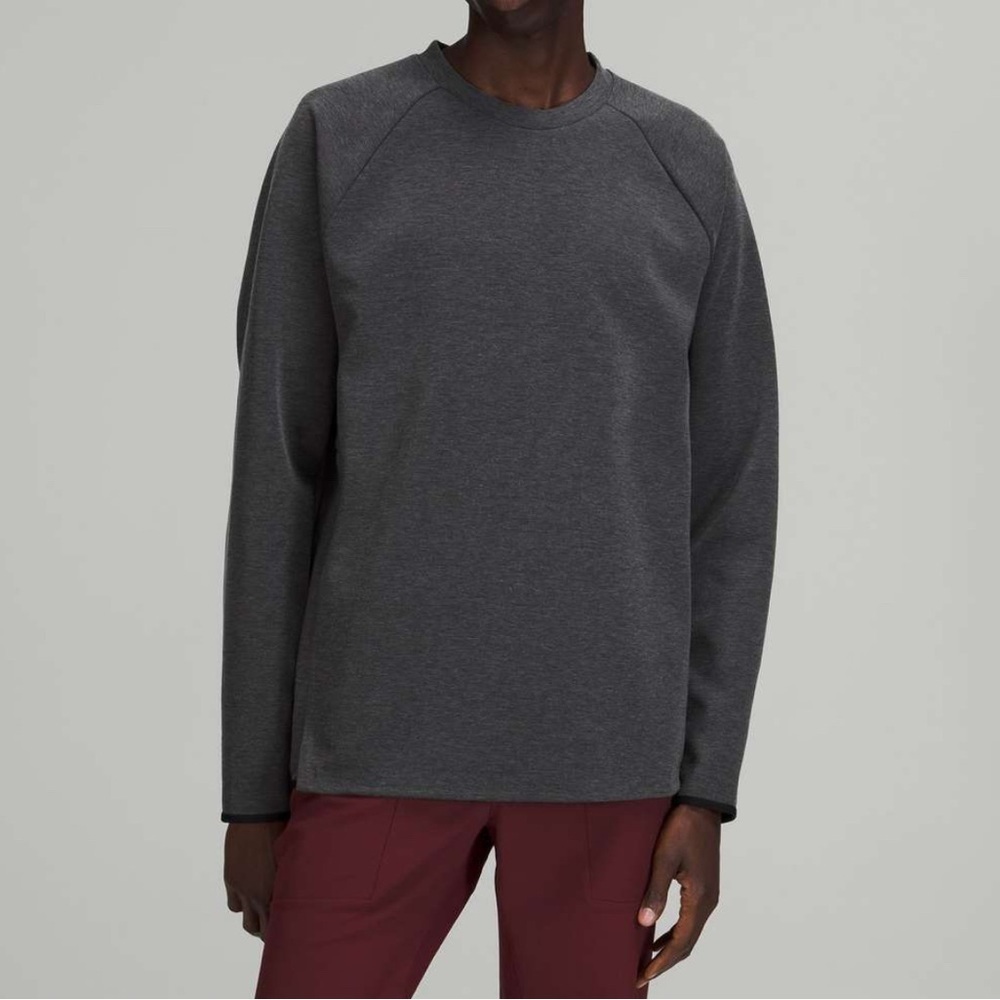lululemon athletica Men's GridLiner Fleece Crew size small outdoor